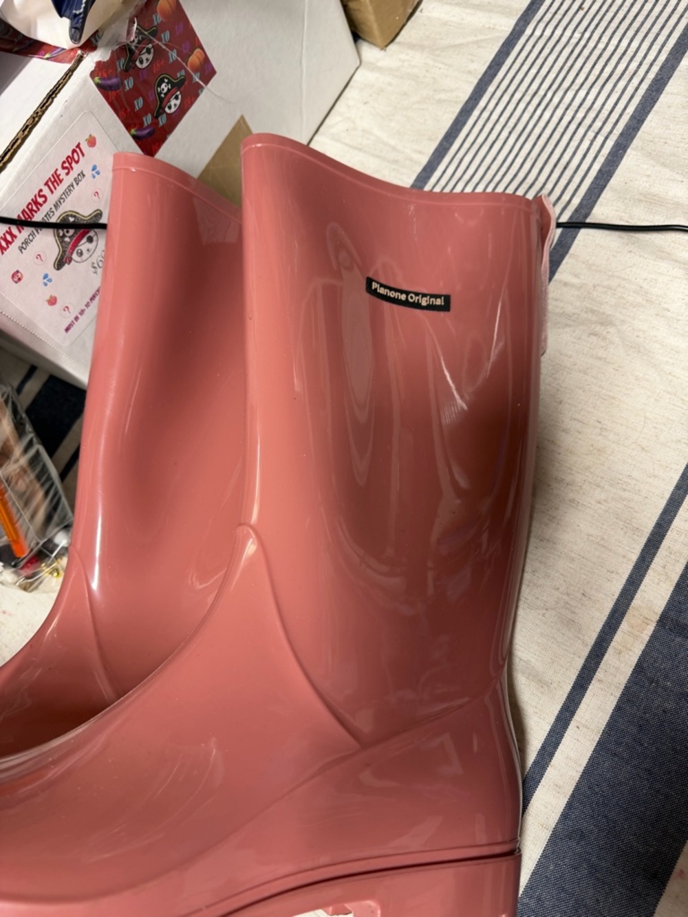planone Tall rain Boots for Women Waterproof Garden Shoe Anti Slipping Rainboots - Picture 7 of 9